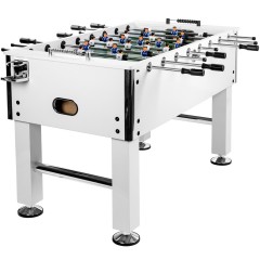 Stolní fotbal fotbálek Profi Leeds 140x73x87cm | bílý č.1