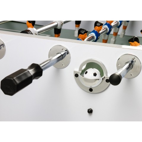 Stolní fotbal fotbálek Profi Leeds 140x73x87cm | bílý č.2