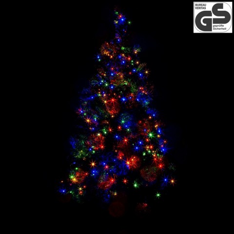 Vánoční LED osvětlení 20 m | barevné 200 LED č.5