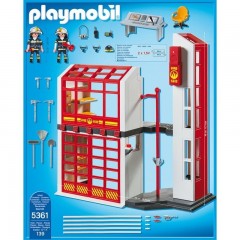 Playmobil 5361 Hasičská stanice s alarmem č.2