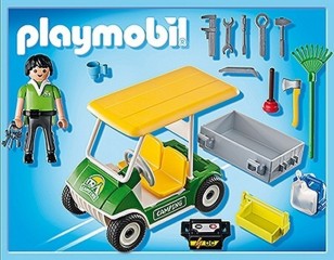 Playmobil 5437 Auto zaměstnance kempu č.2