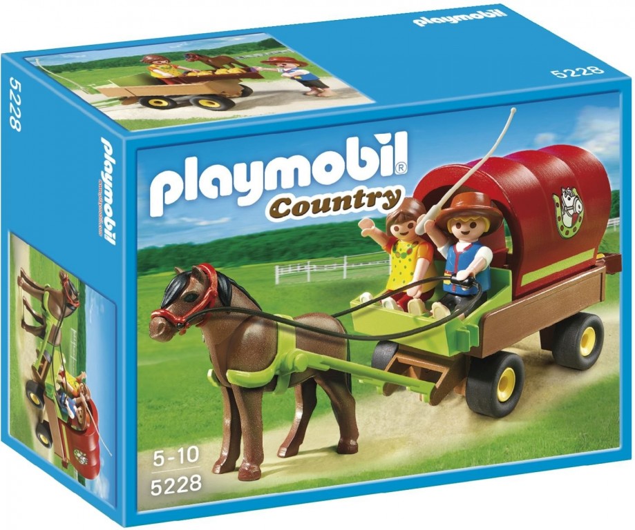 Playmobil 5228 Povoz s poníkem