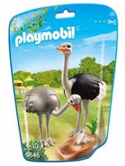 Playmobil 6646 Pštrosi s hnízdem č.1