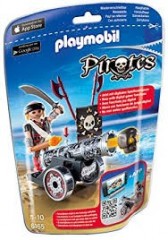 Playmobil 6165 Pirát s interaktivním černým kanónem č.1