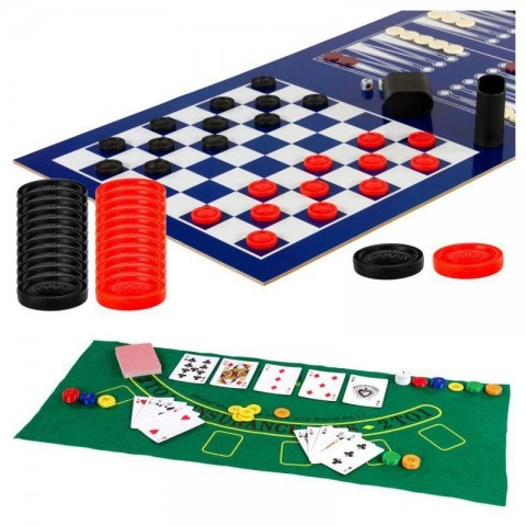 Multifunkční herní stůl Multigame 15 v 1 | černý č.4