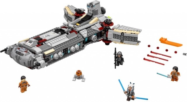 LEGO Star Wars 75158 Bojová loď Povstalců č.2