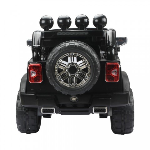 Dětské elektrické auto Jeep, černé č.7