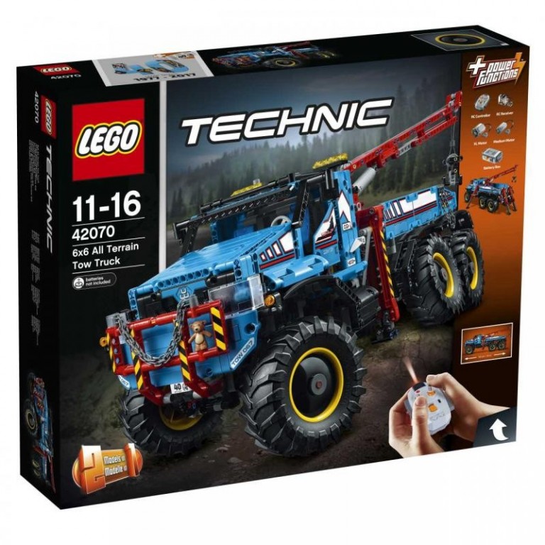 LEGO Technic 42070 Terénní odtahový vůz 6x6