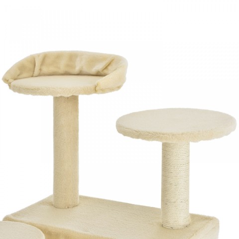 Škrabadlo pro kočky 130x49x49 cm | béžové č.4