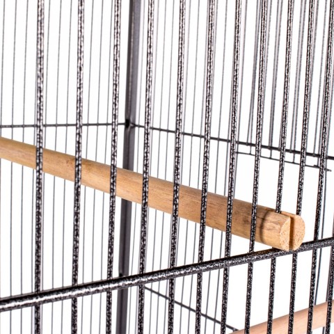 Voliéra kovová 54 x 54 x 146 cm | černá č.4