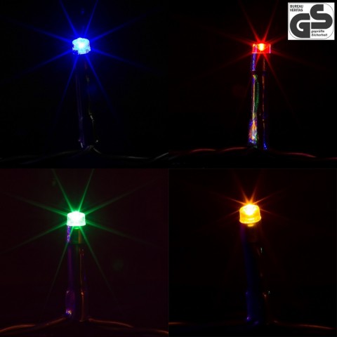 Vánoční LED osvětlení 5 m | barevné 50 LED č.6