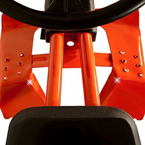 Dětský skibob sněžný skútr červený č.6