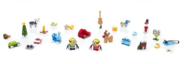 Adventní kalendář Mimoni Mattel Mega Construx 2017 č.3