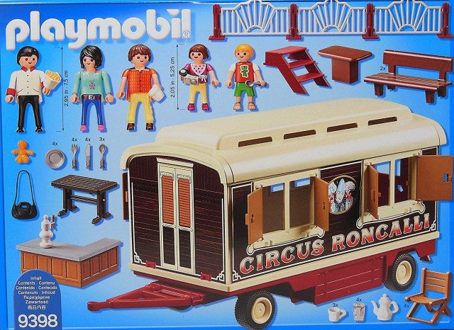 Playmobil 9398 Odpočinek artistů č.2