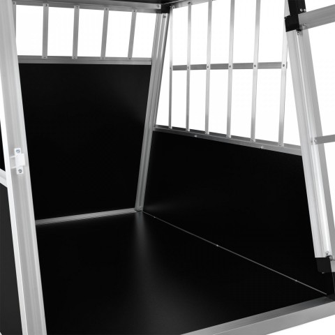 Přepravní hliníkový box pro psy do auta 65 x 91 x 69 cm č.4
