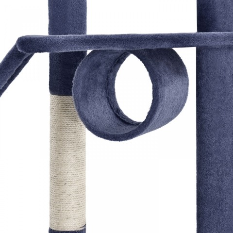 Škrabadlo pro kočky 180x45x260 cm | tmavě šedé č.5