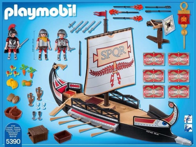 Playmobil 5390 Římská galéra č.2