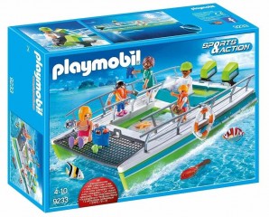 Playmobil 9233 Člun s proskleným dnem č.1
