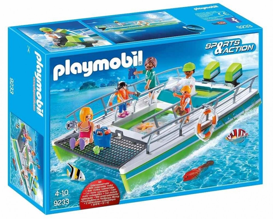 Playmobil 9233 Člun s proskleným dnem