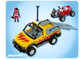 Playmobil 4228 Pick-up se čtyřkolkou č.2