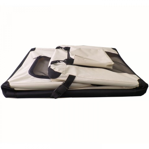 Přepravní box pro psy 50 x 34 x 36 cm | krémový č.8