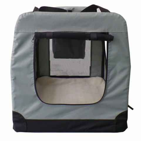 Přepravní box pro psy 50 x 34 x 36 cm | šedý č.2