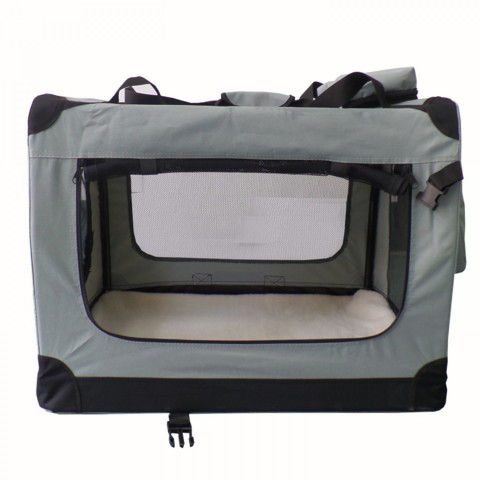 Přepravní box pro psy 50 x 34 x 36 cm | šedý č.4