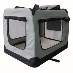 Přepravní box pro psy 70 x 52 x 50 cm | šedý č.1