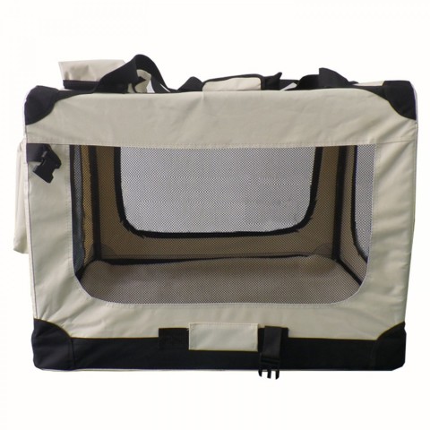Přepravní box pro psy 70 x 52 x 50 cm | krémový č.3