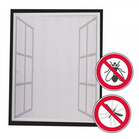Síť proti hmyzu 110 x 130 cm, bílá č.4