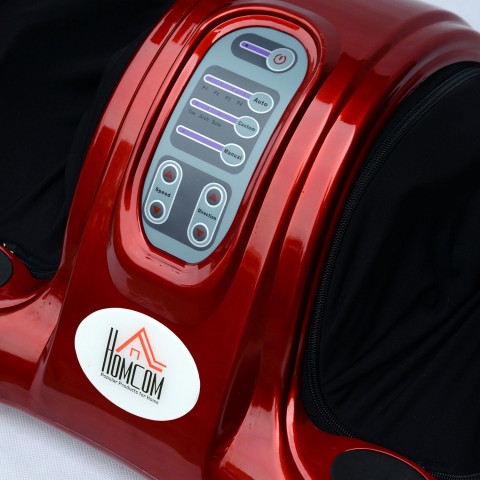 Shiatsu masážní přístroj na nohy | červený č.4