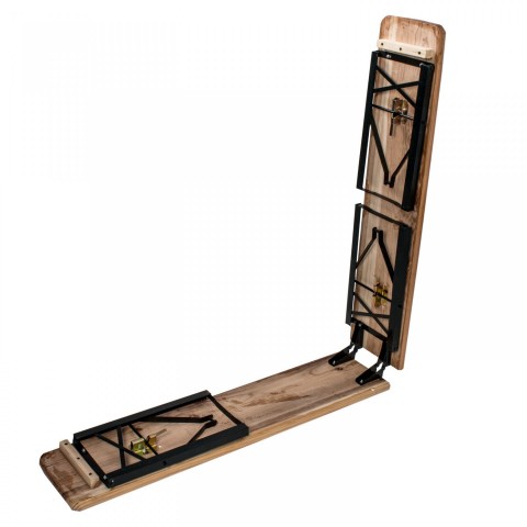 Skládací pivní set 220 x 50 x 25 cm | 3 nohy na lavici č.4
