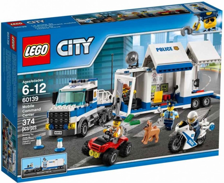 LEGO City 60139 Mobilní velitelské centrum