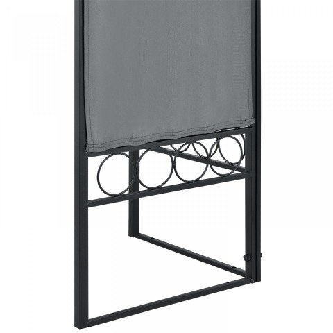 Zahradní altán 3x4 m | antracit č.4