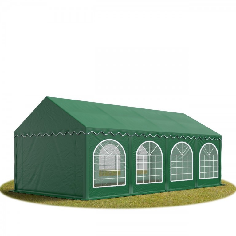 Párty stan Economy 4 x 8 m | tmavě zelený
