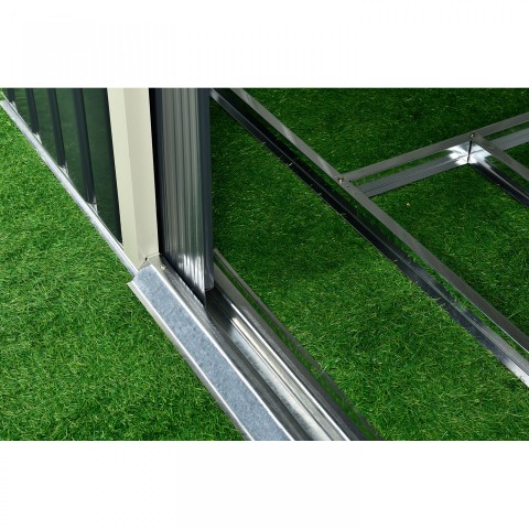 Zahradní domek se základnou XL 277 x 191 x 192 cm | antracit č.4