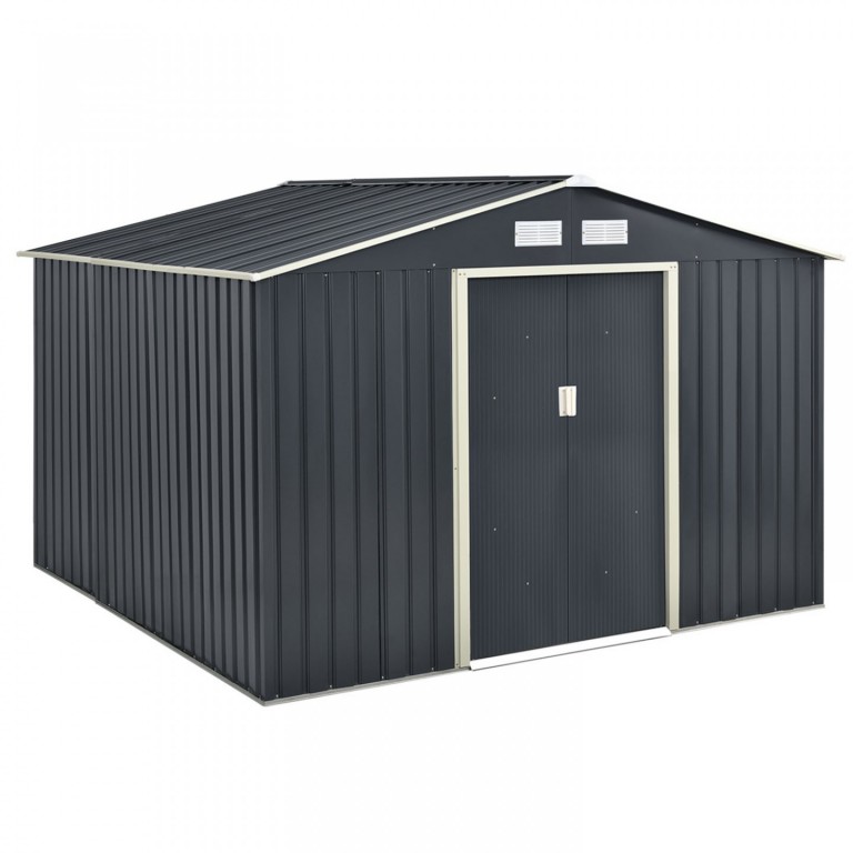 Zahradní domek se základnou XXL 277 x 319 x 192 cm | antracit