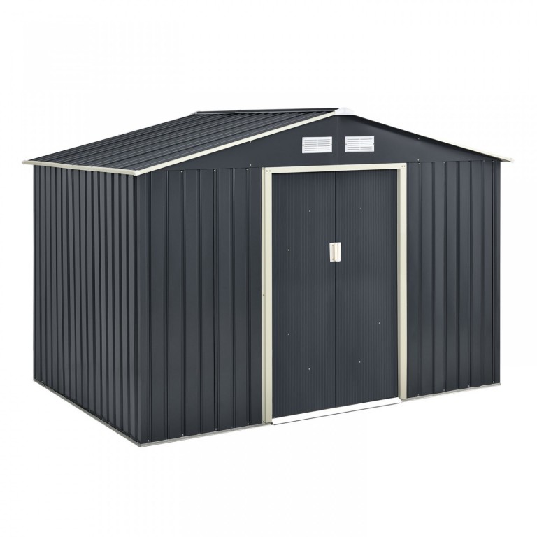 Zahradní domek se základnou XL 277 x 191 x 192 cm | antracit