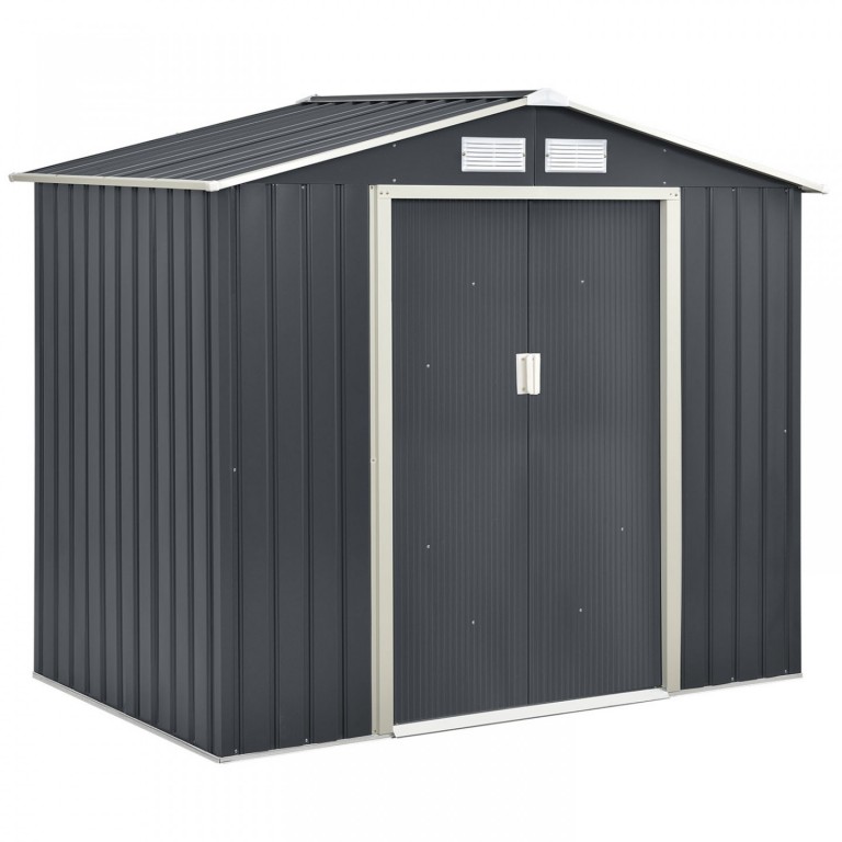 Zahradní domek se základnou L 213 x 127 x 185 cm | antracit