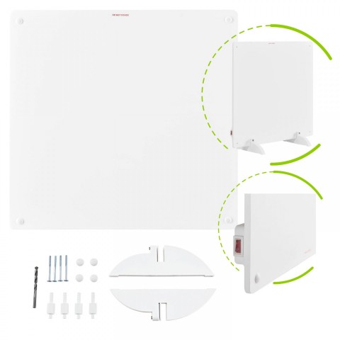Infračervený topný panel 425W keramický | 60 x 1 x 60 cm č.6