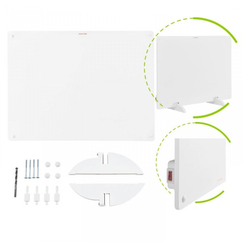 Infračervený topný panel Goleto 550W keramický | 80 x 1 x 60 cm č.6