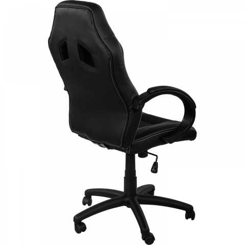 Kancelářská židle GS Series | šedo-černá s pruhy č.4