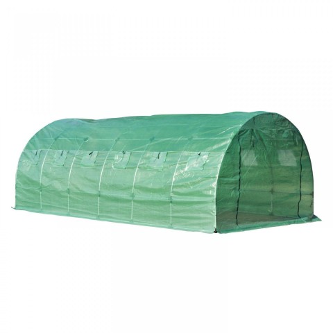 Zahradní foliovník XXL 600 x 300 x 200 cm | 18 m² zelený č.4