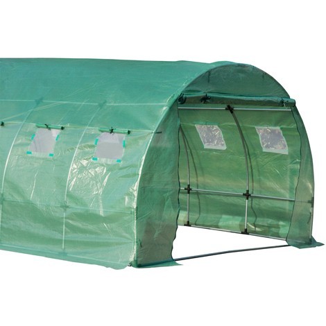 Zahradní foliovník XXL 600 x 300 x 200 cm | 18 m² zelený č.5