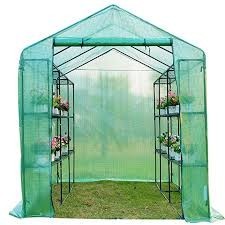 Zahradní foliovník 244 x 182 x 213 cm | zelený