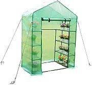 Zahradní foliovník 143 x 73x 195 cm | zelený