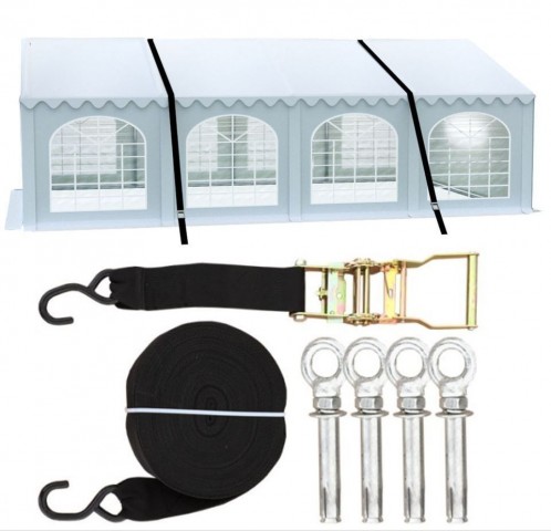 Bouřková sada pro párty stany | uchycení do betonu č.2