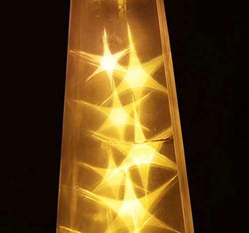 Vánoční pyramida 30 cm | 10 LED teplá bílá č.2